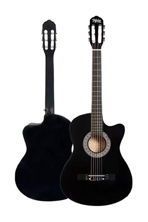 CG-395BK Siyah Klasik Gitar 4/4 Sap Ayarlı Kesik Kasa Full Set (Çanta Askı Metod Pena) CG-395BK Siyah Klasik Gitar 4/4 Sap Ayarlı Kesik Kasa Full Set (Çanta Askı Metod Pena)